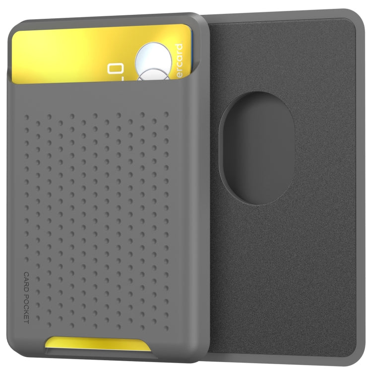 For IPhone 12 / 13 / 14 Series AhaStyle PT133 Mobile Phone Magnetic Silicone Card Case, Magnetic Matte, Magnetic Frosted